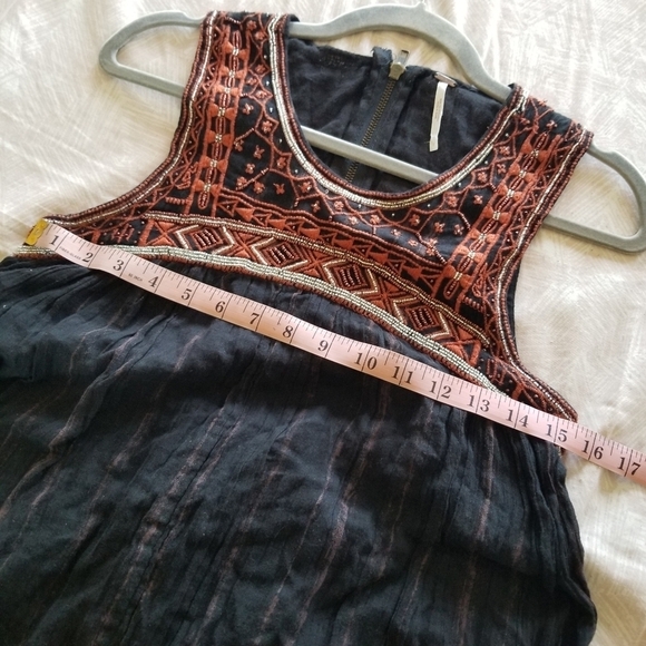 Free People | Aztec Bib Dress - Picture 9 of 10
